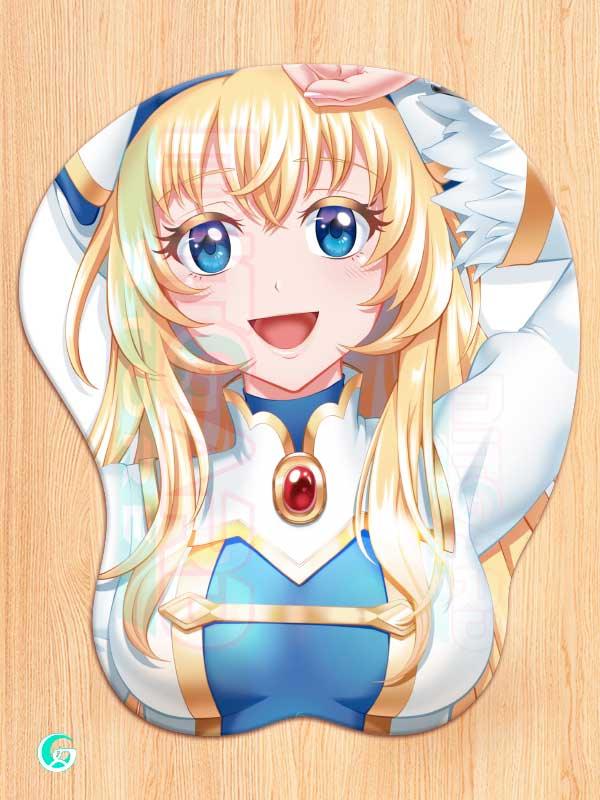 Priestess 3D Mouse pad with Gel Wrist rest